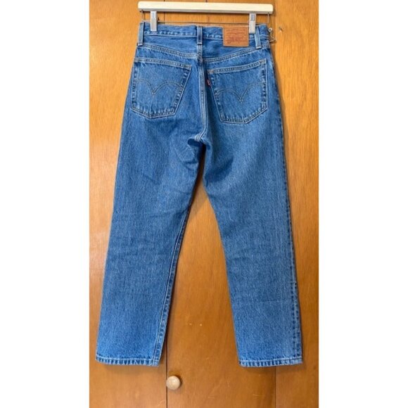 LEVI'S 501® ORIGINAL CROPPED JEANS, SIZE: 25, LIKE NEW - Picture 2 of 4